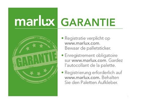 Garantie kaart Marlux