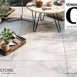 Beton Olive 70X70X3,2 cm