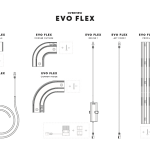 Evo Flex Clips Black