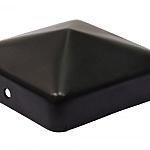 Piramide vorm, 71x71mm, Zwart