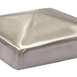 Piramide vorm, 91x91mm, RVS
