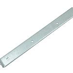Heng met bocht 650mm, breedte: 45mm, dikte: 6mm, galvanisch verzinkt