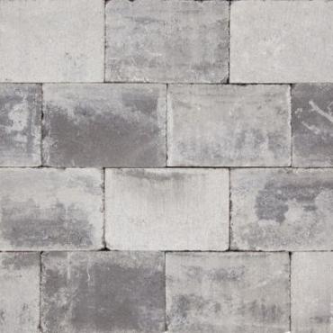 Cobblestones Dikformaat 21x6.8x6 cm Grijs-Zwart
