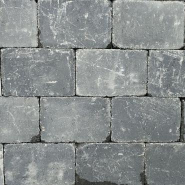 Abbeystones 30x20x6 Grey-Black MAATVAST