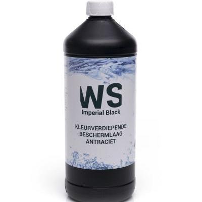 WS Imperial Black kleurverdieper voor betontegels 1 liter.