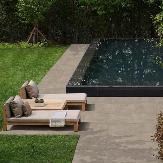 Concrete Ash 3 Cm 90X90X3 cm