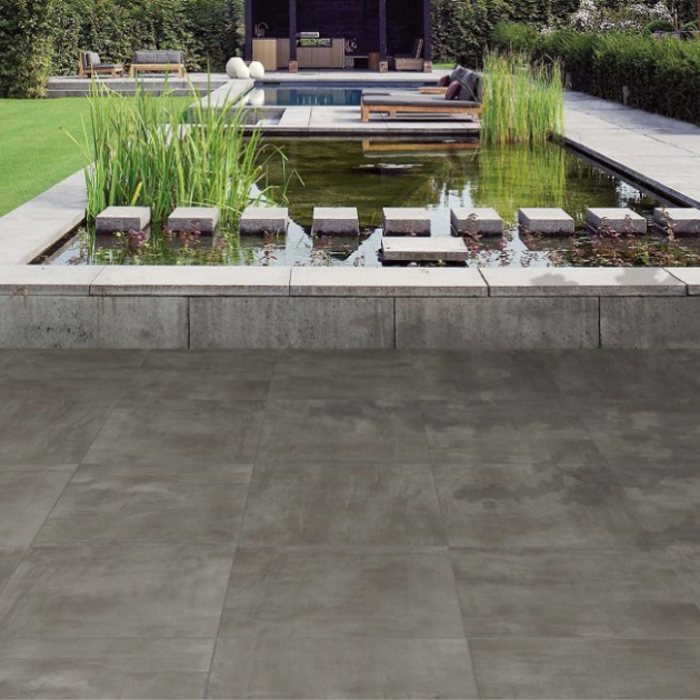Concrete Ash 3 Cm 90X90X3 cm