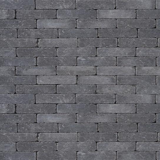Cobblestones Waalformaat 20x5x7.3 cm Zwart