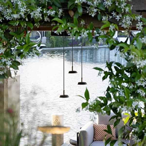 Sway Pendant 100-230V   -  Pearl Grey