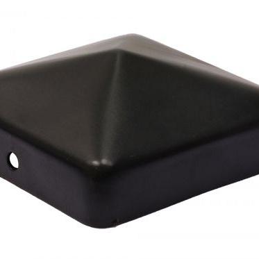 Piramide vorm, 71x71mm, Zwart