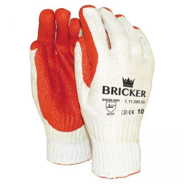 Handschoen Rood Size 10 (per 12 paar)