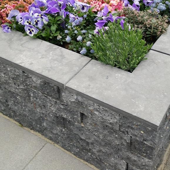 Rock Splitwall  30x10x10 cm Grey - Black